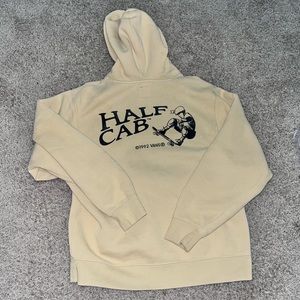 Vans Half Cab Tan Hoodie - Oversized Men size S